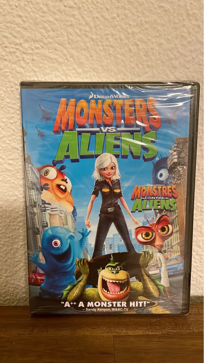Alle DVDs: Monsters vs Aliens DVD - New & Sealed - NTSC code 1 – Neu und originalverpackt aus Zürich von hidden_treasures_zh