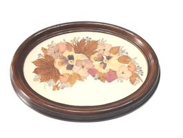 Gemälde mit getrockneten Blumen-Tableau de fleurs séchées