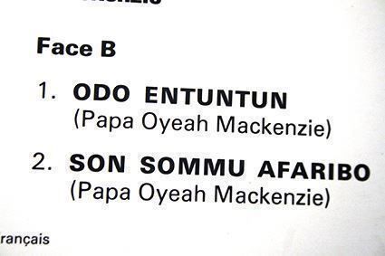 Dischi in vinile: PAPA OYEAH MACKENZIE: Love Power – Usato da Bern venduto da vinyl-heaven 5