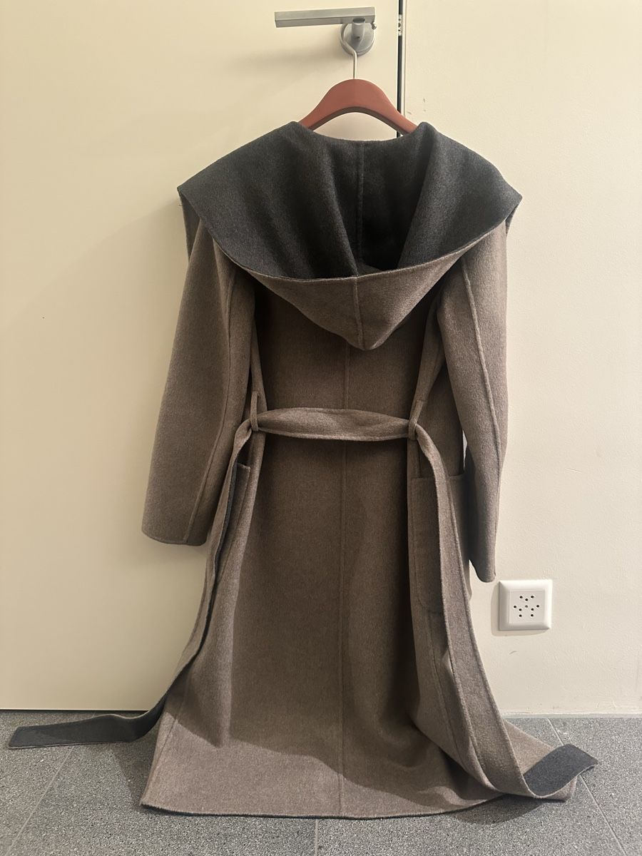 Mäntel: Cashmere coat, beige & grey, size M – Gebraucht aus St. Niklausen LU von lau_259n 2