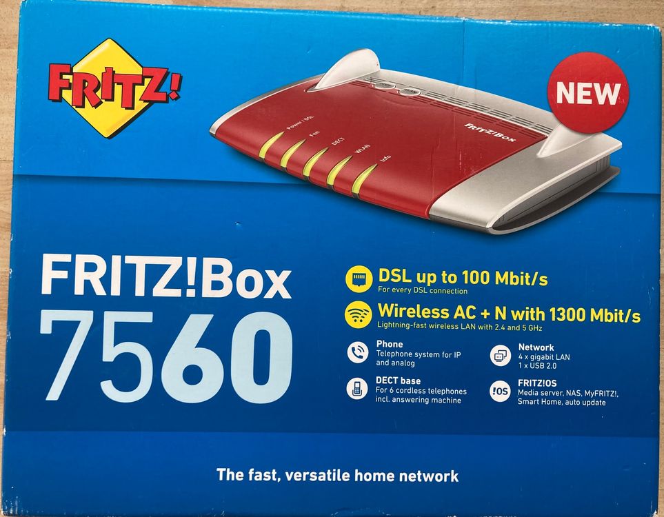 Fritzbox 7560 Lan Router Kaufen auf Ricardo