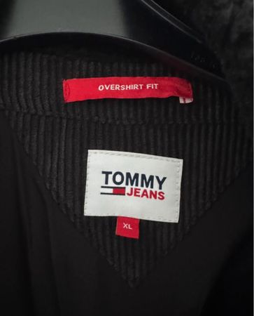 Tommy Jeans Overshirt/Jacke aus Teddyfell - Grösse XL