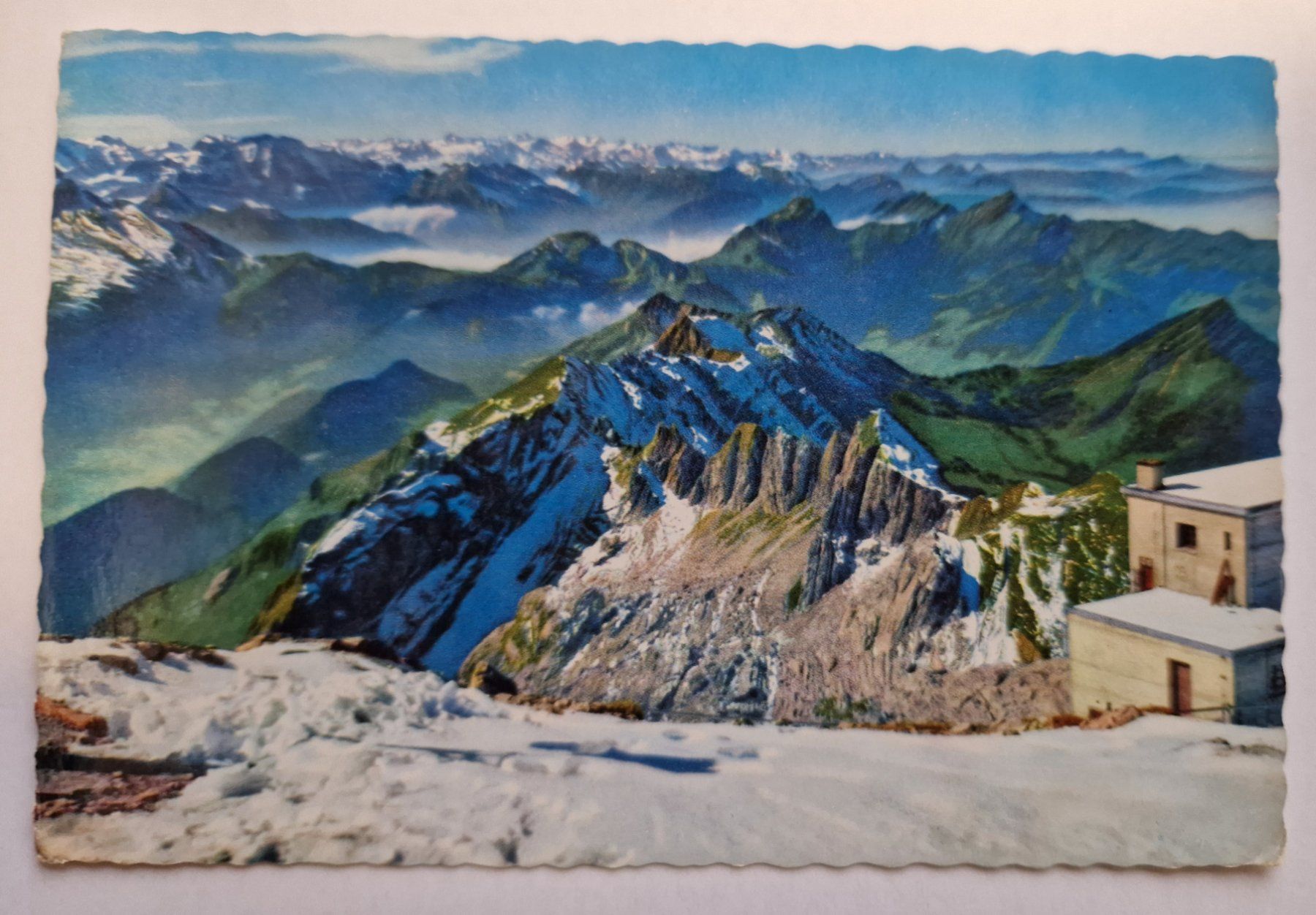Cartoline postali: Säntis mit Glarneralpen Top – Nuovo (secondo la descrizione) da Melchnau venduto da Arthurius
