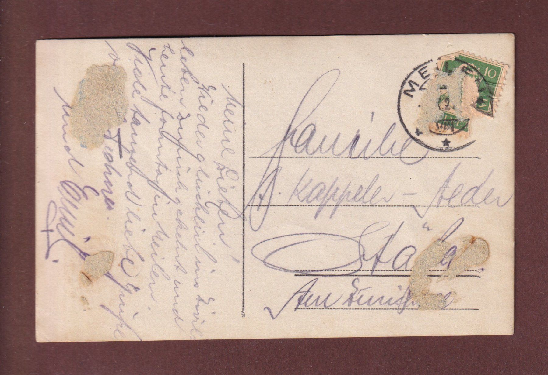 Cartes postales: Foto - SOLDAT - 1925 – D'occasion à Pully par nicecards-shop 1