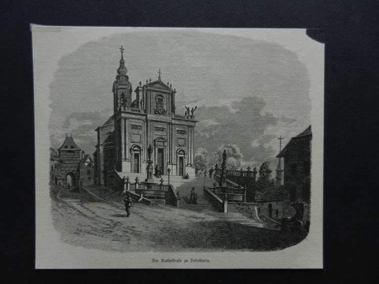 Stiche: Die Kathedrale Solothurn – Gebraucht aus Risch von Rischli15