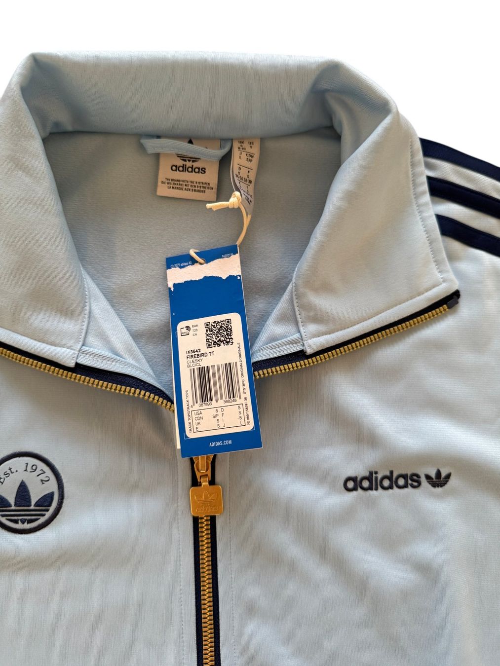 Adidas Giacche: Adidas - Firebird TT Zipper / S – Nuovo e nell'imballaggio originale da Basel venduto da Mezze 1