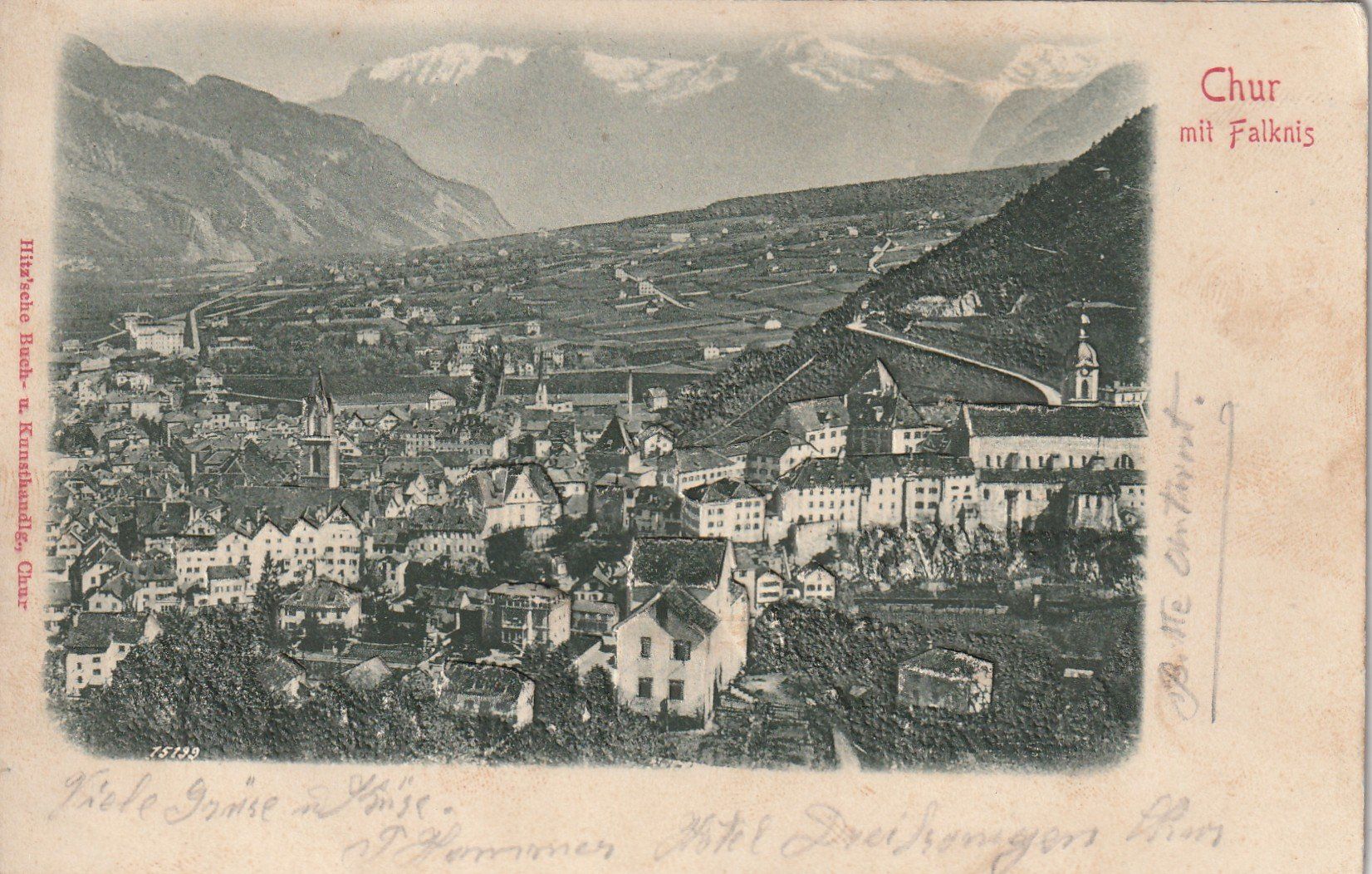 Ansichtskarten: Chur Prägedruck – Gebraucht aus Rorschacherberg von fratovi2