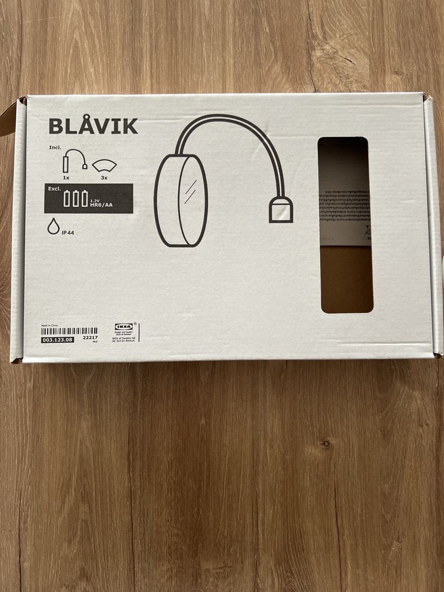 Ikea Lampade: IKEA BLAVIK Spiegel mit Leuchte – Nuovo (secondo la descrizione) da Schlieren venduto da tolga212 2