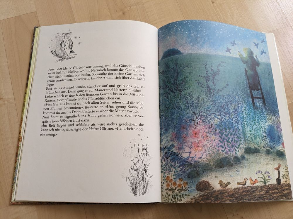 Der kleine Gärtner mit Bildern von Bernadette NordSüd Verla Kaufen