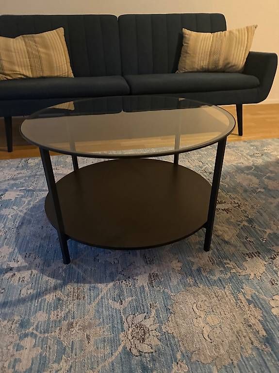 Tische: Table basse en verre noir  – Gebraucht aus Delémont von pek_nlq7