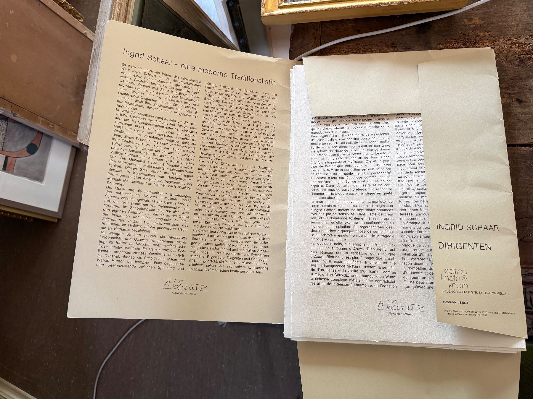Livres: Ingrid SCHAAR zeichnet Dirigenten sign/nr – D'occasion à Bern par Jwpm66 5