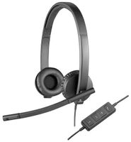 Logitech 981-000575 USB Headset H570e Duo Stereo for Busines