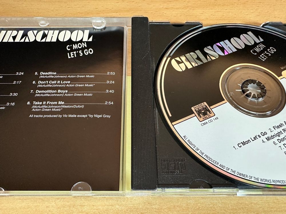 Girlschool – C'Mon Let's Go (Gebraucht) in Rikon im Tösstal für CHF 10. ...