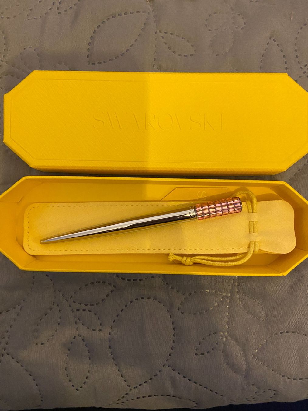 Swarovski Penna & Evidenziatori: Stylo Swarovski – Nuovo e nell'imballaggio originale da Plan les Ouates venduto da didi911