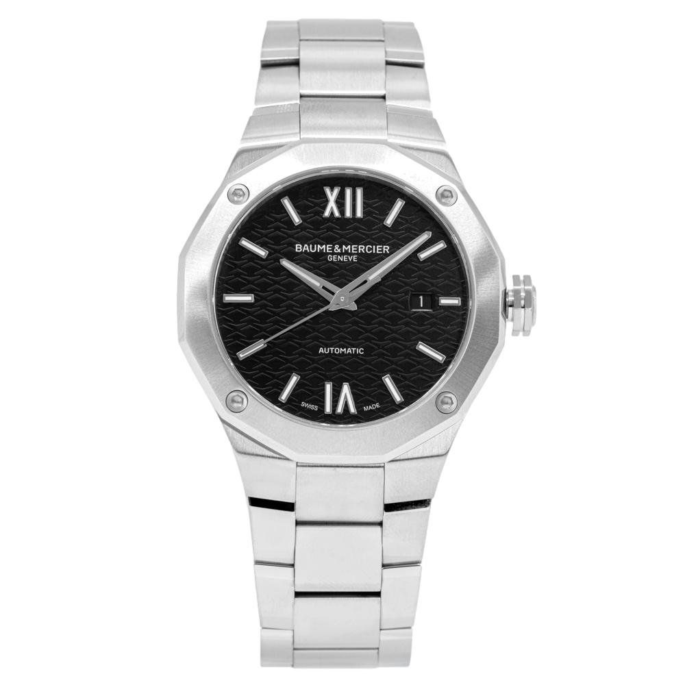 Baume & Mercier Orologi: Baume & Mercier Men's 10621 Riviera Auto – Nuovo e nell'imballaggio originale da Schindellegi venduto da harveystore 1