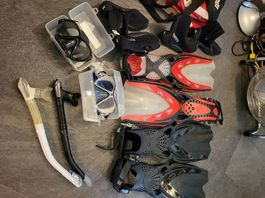 Taucherbrillen & Flossen Set - Mares für Sommer & Urlaub