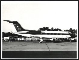 Fotografie Flugzeug Zweistrahliger Jet K