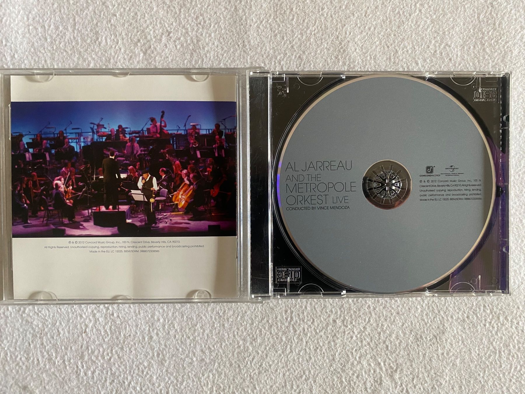 CD: Al Jarreau & the Metropole Orkest - LIVE – Nuovo (secondo la descrizione) da Duggingen venduto da Kisha010 1
