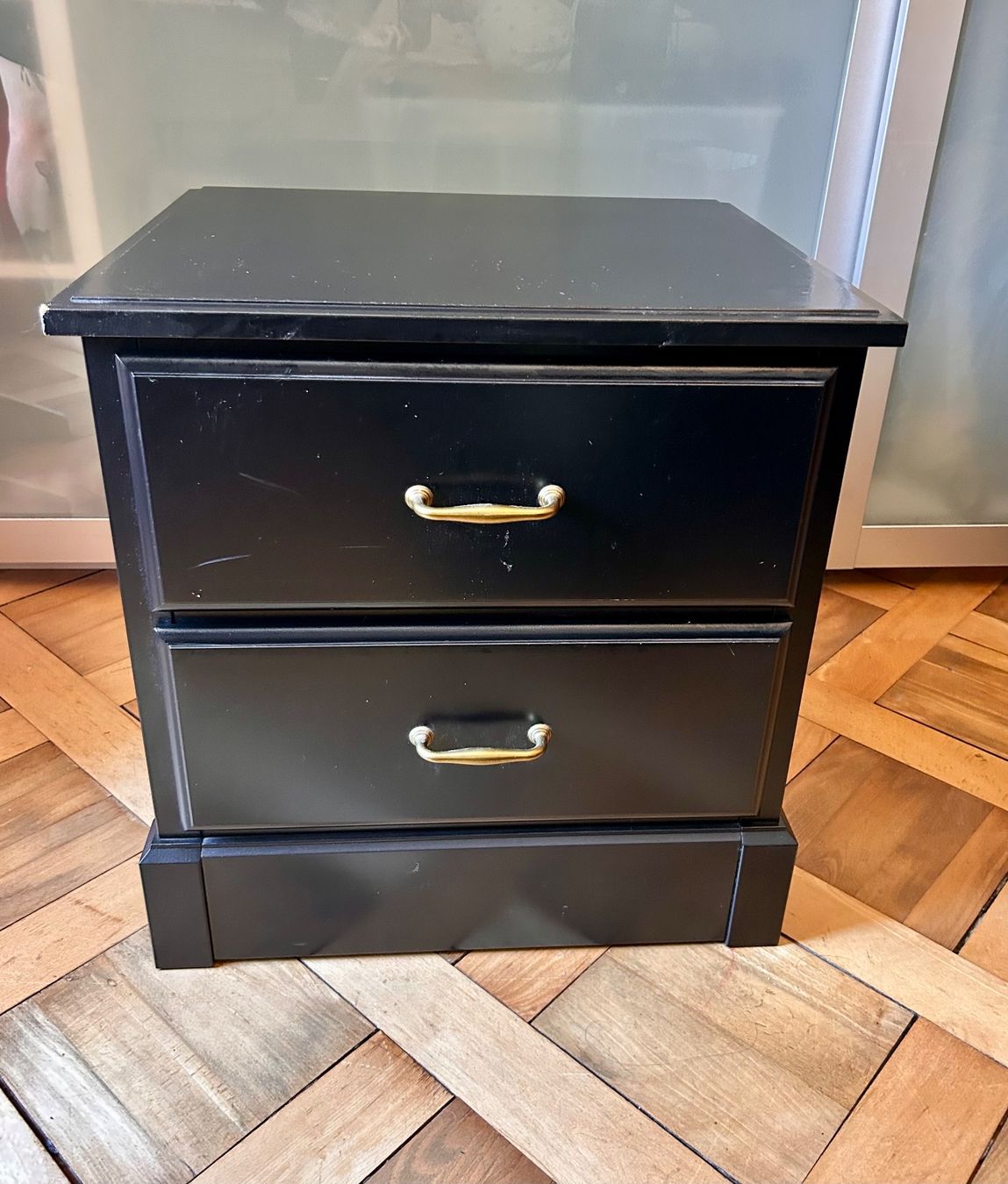 Ikea Comodini: Nachttisch Undredal schwarz – Usato da Luzern venduto da Annakonda82