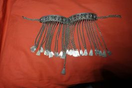 Kabyl Silber Halskette, Handarbeit, Berber Vintage