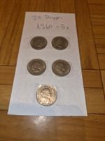 20 Rappen 5 mal Jahrgang 1960