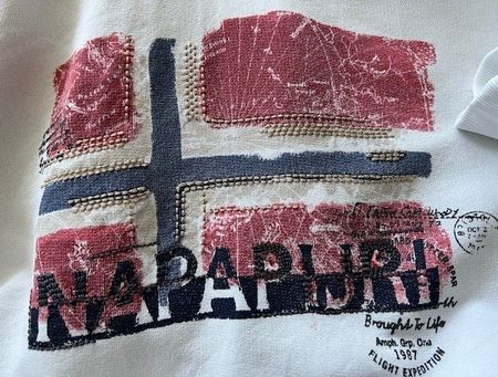 Napapjiri Kapuzenpullover mit Kängurutasche Grösse M