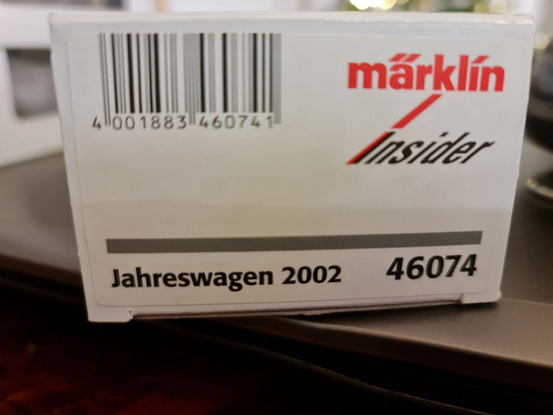 Märklin Modelleisenbahnen: Märklin Jahreswagen 2002 – Neu und originalverpackt aus Pfungen von Fastback66 1