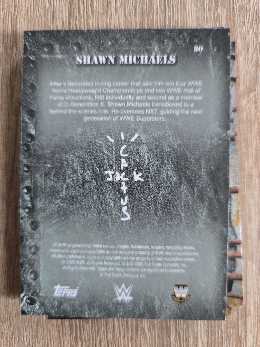 Topps Cartes à collectionner: Topps Cactus Jack Shawn Michaels – Neuf (Voir description) à St. Gallen par SaintCity 1