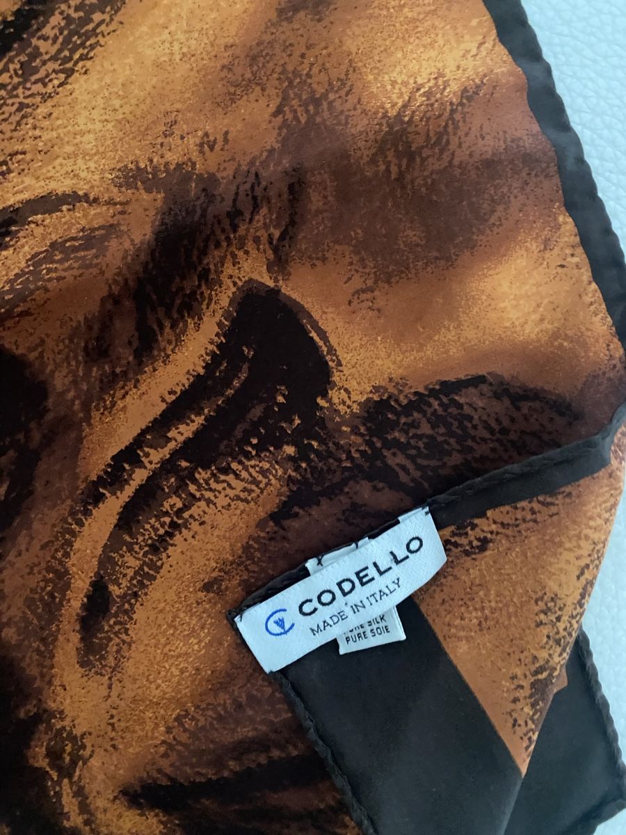Codello Foulard & Sciarpe: Codello Seiden Schal 🌸 – Usato da Opfikon venduto da Luis144 7