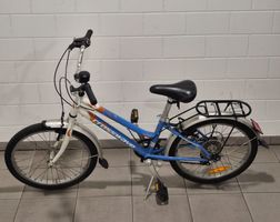Kinderfahrrad Crosswave Sunny blau weiß gebraucht 20 Zoll