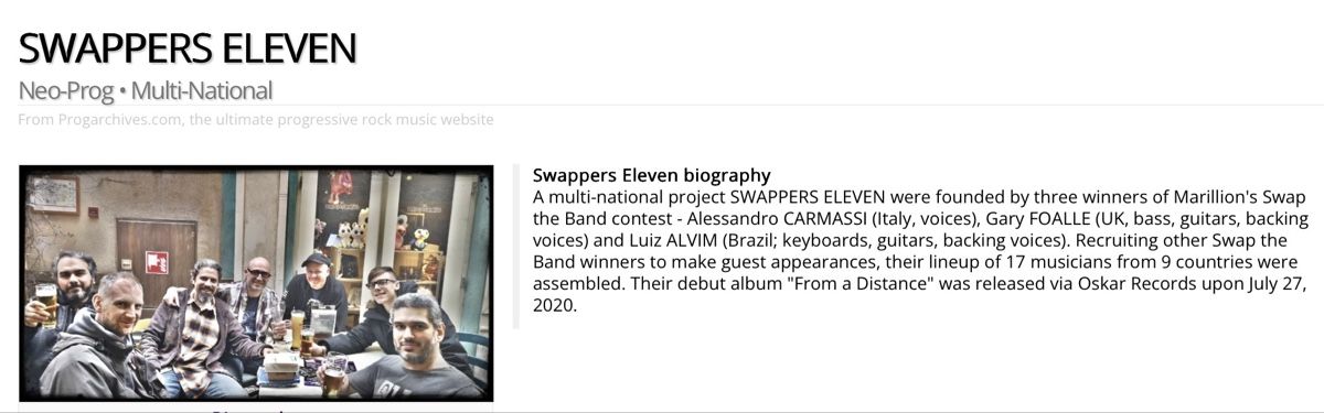 CDs: Progressive Rock/Swappers Eleven Cd 💿  – Gebraucht aus Arcegno von Denni 4