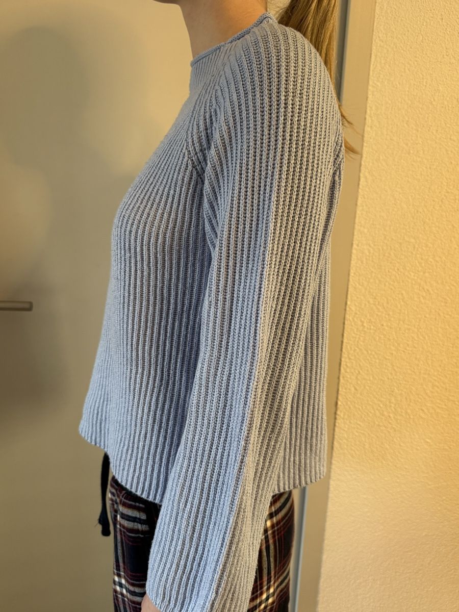 Mango Pulls & Sweat-shirts: Strickpullover, Hellblau, Mango, Grösse S – D'occasion à Flawil par tam_k757 3