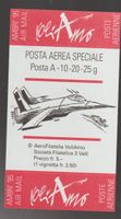 Luftpost Vignette Posta  Aera Speciale Ambri 95
