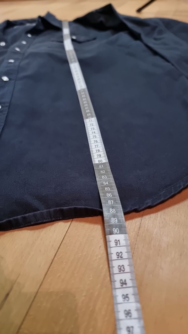 Camicie: Vintage -Schwarzes Underground-Hemd Grösse XXL – Usato da Wald ZH venduto da CapLux 5