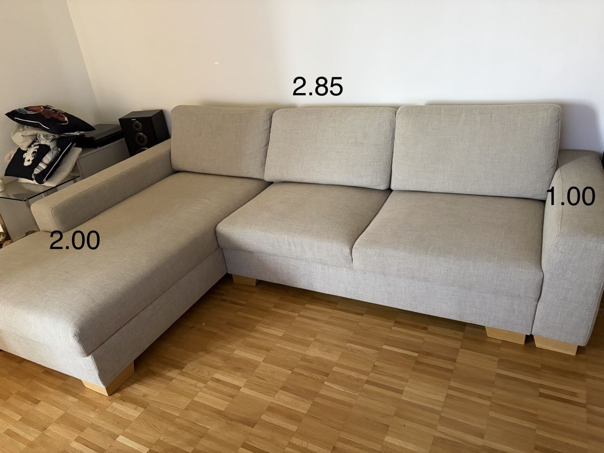Sofas: Ecksofa in sehr gutem Zustand - Abholung bis Mittwoch – Gebraucht aus Zürich von Babydoll8 1