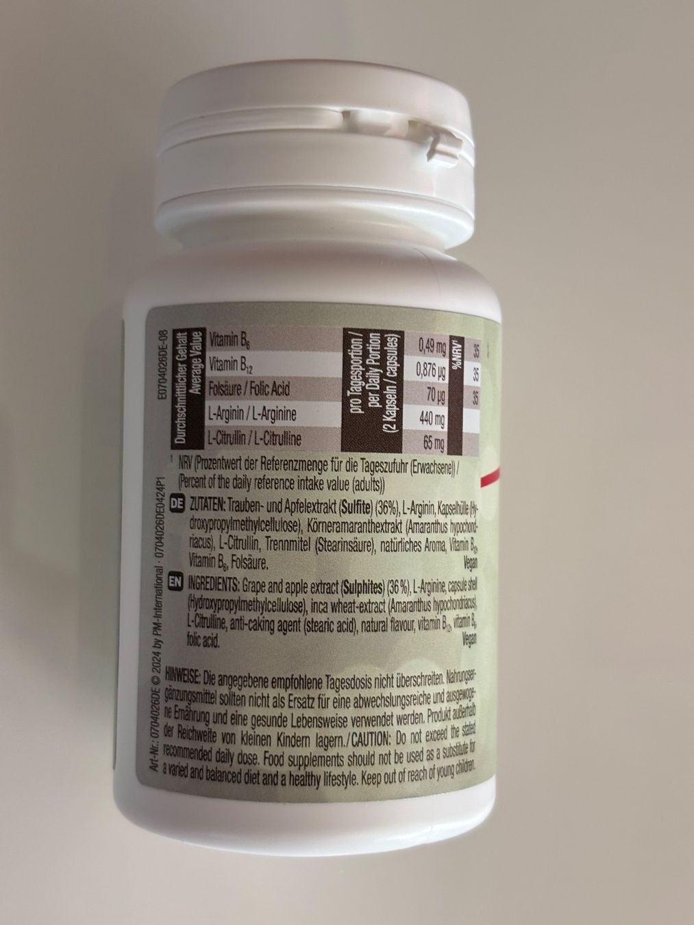 Fitline Cibi & Specialità: FitLine Munogen Nahrungsergänzungsmittel – Nuovo e nell'imballaggio originale da Wangen SZ venduto da Cabrio19 1
