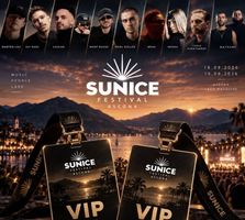 2x SUNICE festival VIP Ticket (Fr/Sa) 