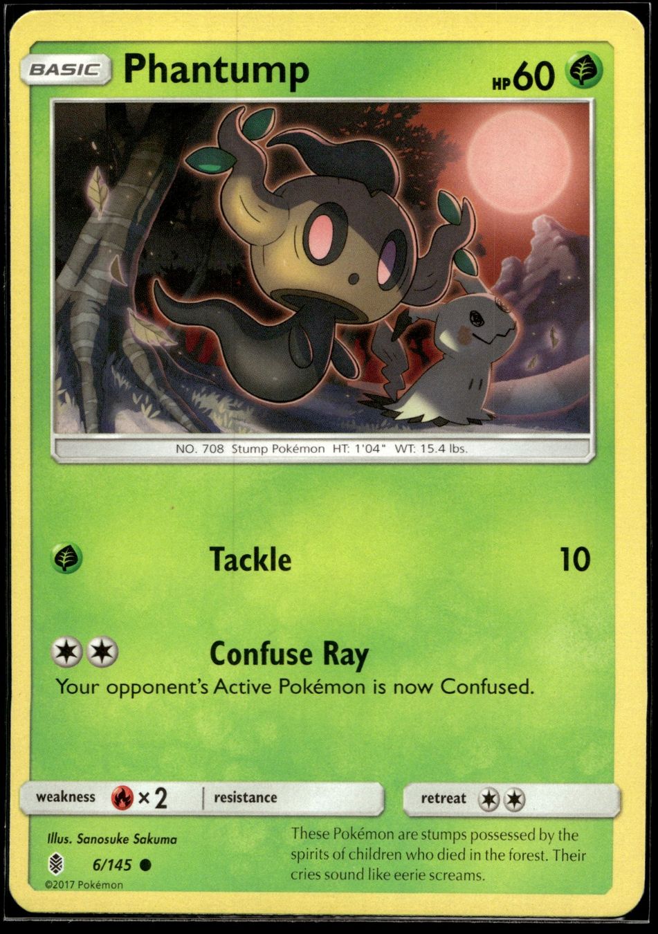 Pokémon Carte collezionabili: Phantump (GRI EN 6/145) – Usato da Affoltern am Albis venduto da Chiesa_5