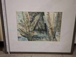 Originales Aquarell - von Hans Forster 1968!