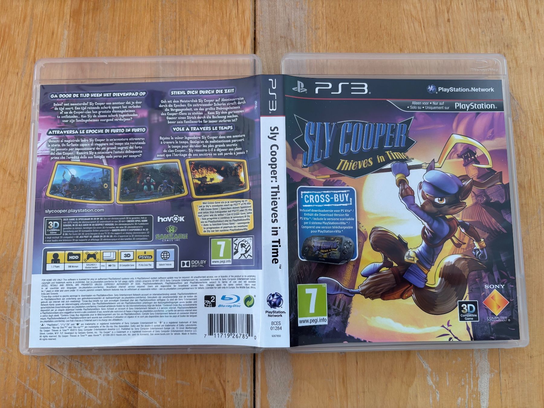 Spiele: Sly Cooper Thieves in Time (CIB) – Gebraucht aus Frenkendorf von gelbeZinnie