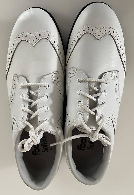 Scarpe da donna: FOOTJOY Golfschuhe, weiss, Gr. 38.5 – Nuovo e nell'imballaggio originale da Burgdorf venduto da wiwy51 1
