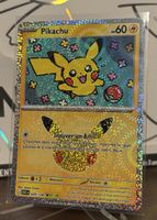Pokémon Pikachu 7/30 célébrations 30 ans
