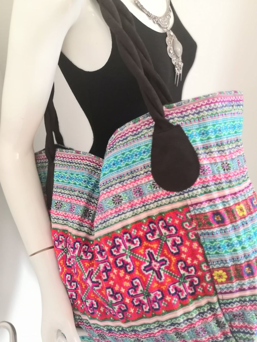Borse da donna: 🤩BOHO-CHIC HANDGEMACHTE ETHNO PATCHWORK XXL TASCHE NEU – Nuovo (secondo la descrizione) da Olten venduto da Naja-Twins-Twins 3