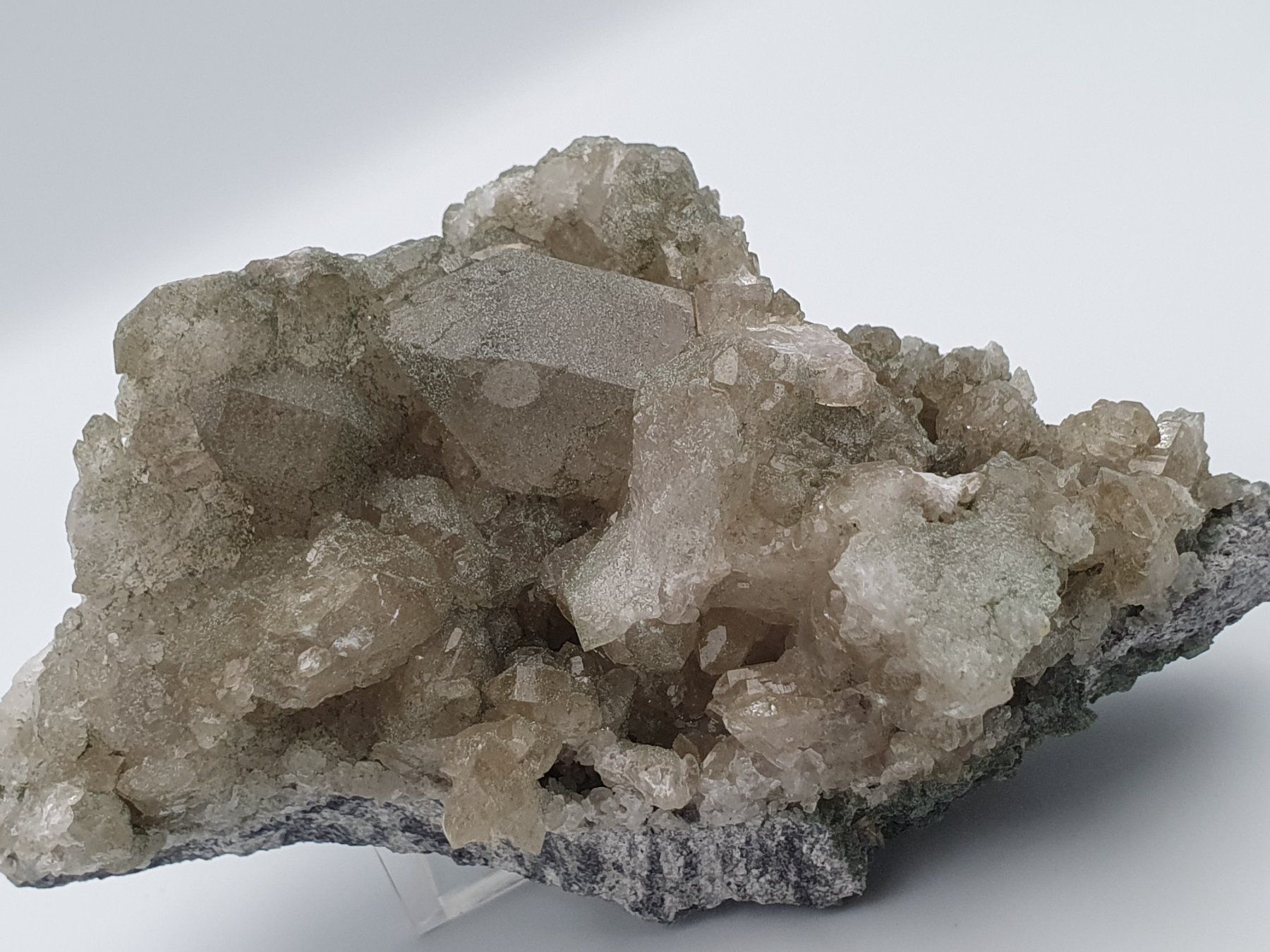 Minerali & Pietre curative: Quarz mit Chlorit überzogen und Titaniten – Nuovo (secondo la descrizione) da Holderbank SO venduto da swiss-minerals 6