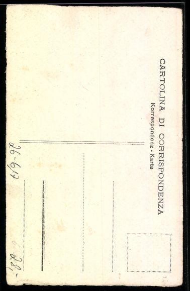 Cartes postales: Handgemalt: Seitenprofil eines Bewohners – D'occasion à Berlin par bartko-reher 1