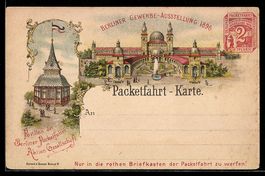 Litho Berlin, Gewerbe-Ausstellung 1896, 