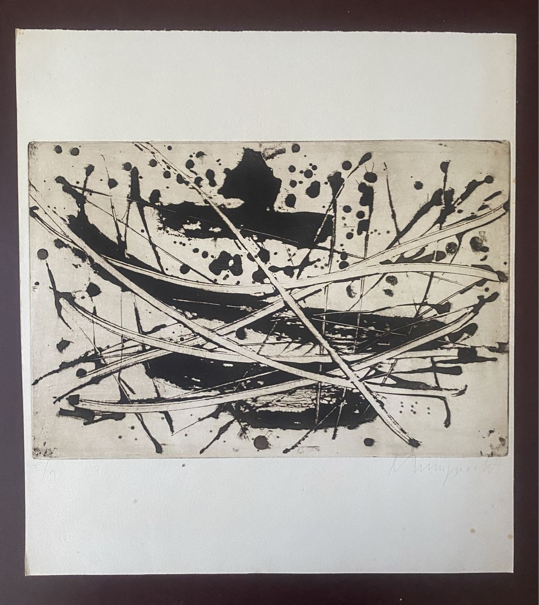 Grafiken & Lithographien: MUMPRECHT RUDOLF - Aquatinta handsigniert – Gebraucht aus Bern von art-for-sale