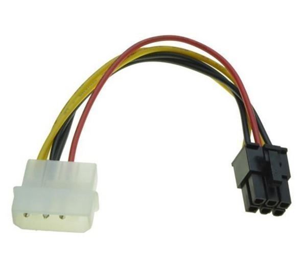 Kabel: Molex 4 P zu 6 P Videokarte Stromrichter – Neu (gemäss Beschreibung) aus Unterägeri von RmOnline 1