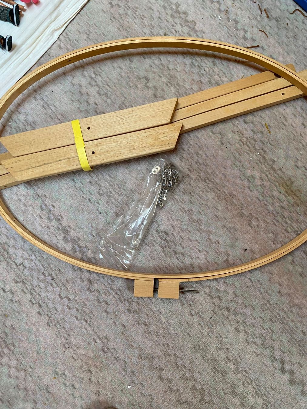 Stickrahmen: Quilt-Rahmen mit Ständer – Neu (gemäss Beschreibung) aus Sulzbach von mar_27 2