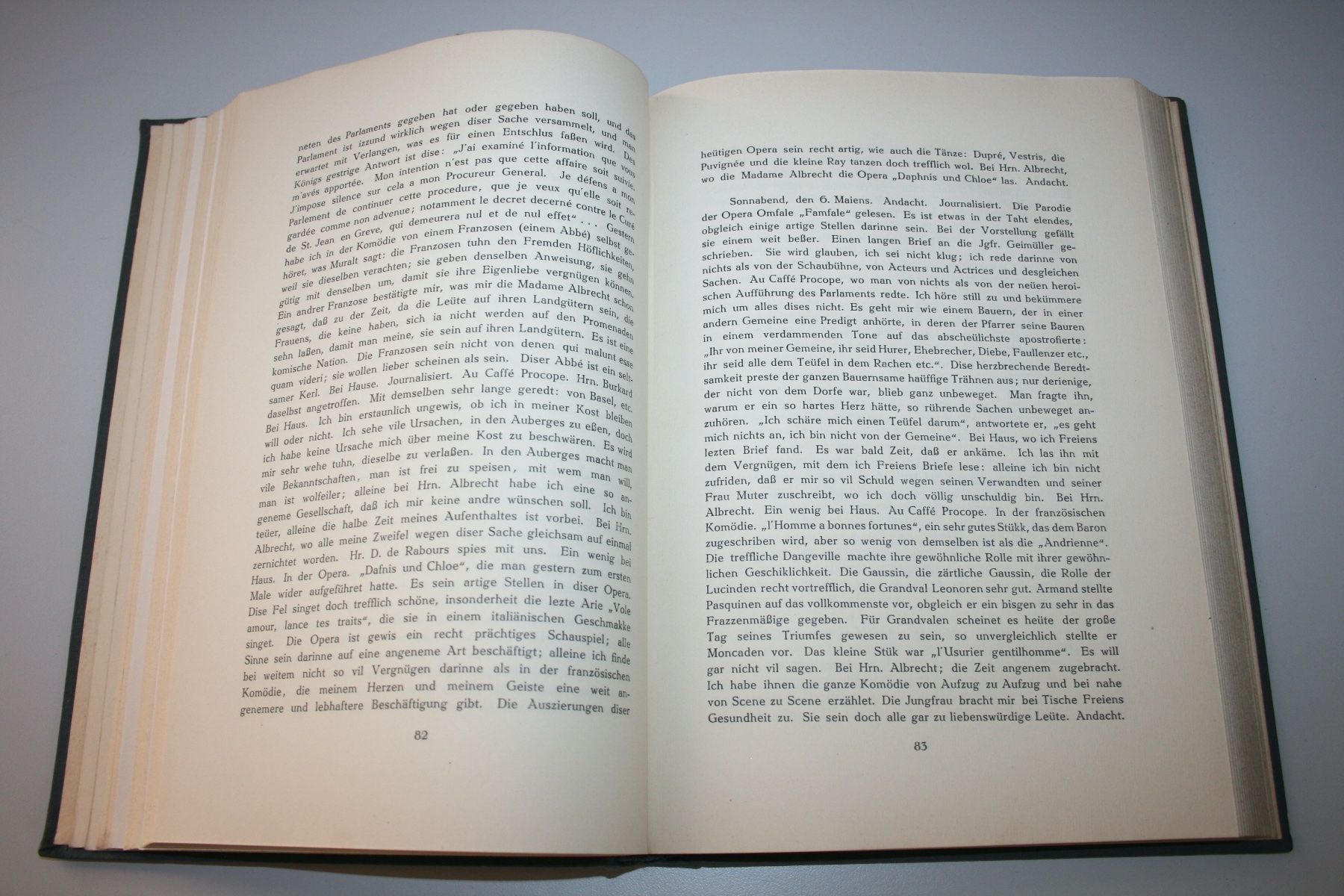 Libri: F. Schwarz: Isaak Iselins Pariser Tagebuch 1752, Basel 1919 – Usato da Schaffhausen venduto da Kartenprofi 4